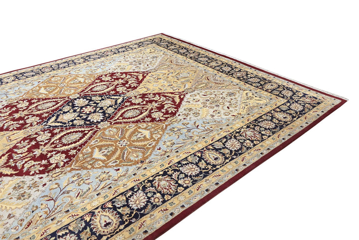blue Oversized rug 9' 1" x 12' 0"