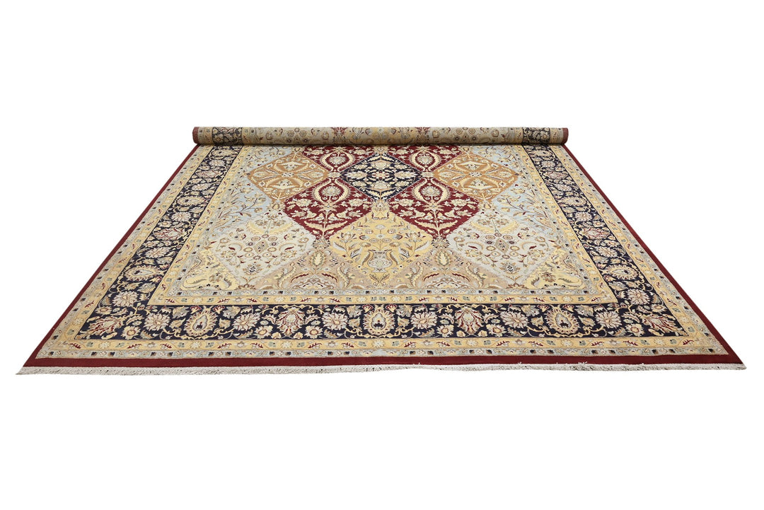blue Oversized rug 9' 1" x 12' 0"
