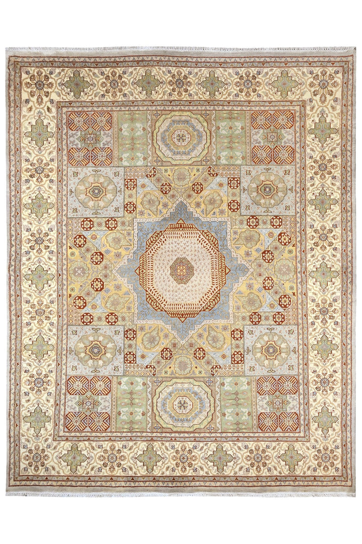 white Large rug 8' 0" x 10' 3"