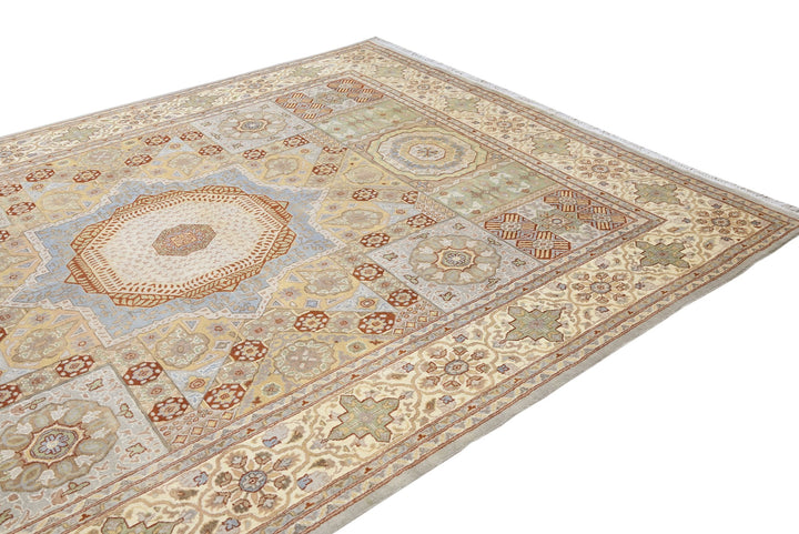 white Large rug 7' 10" x 10' 5"
