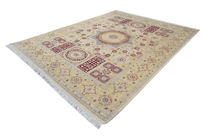 yellow Large rug 8' 0" x 10' 1"