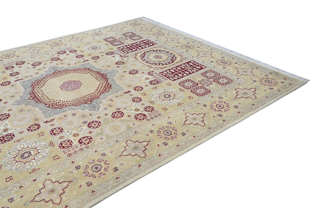 yellow Large rug 8' 0" x 10' 1"