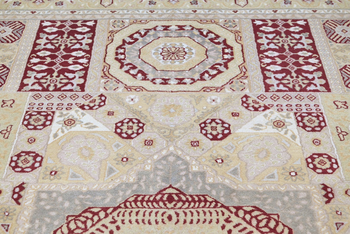 yellow Large rug 8' 0" x 10' 1"
