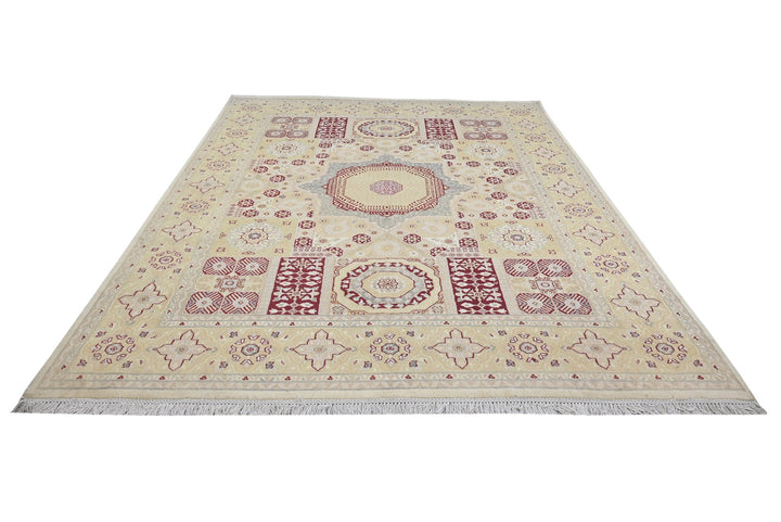 yellow Large rug 8' 0" x 10' 1"
