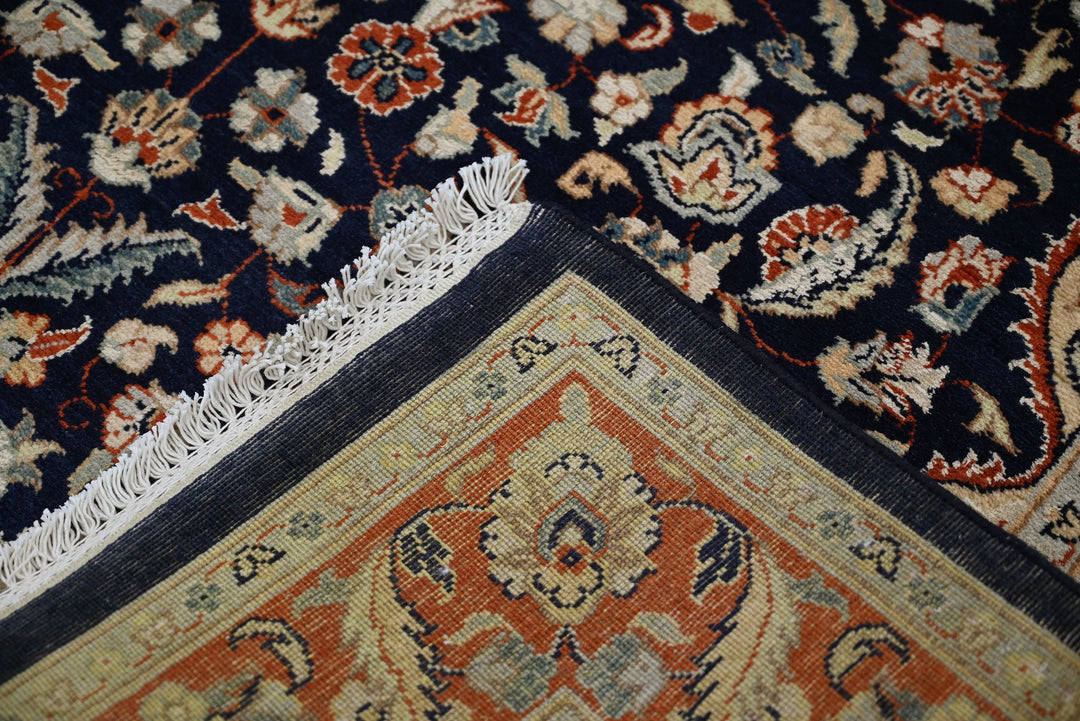 blue Medium rug 4' 6" x 7' 4"