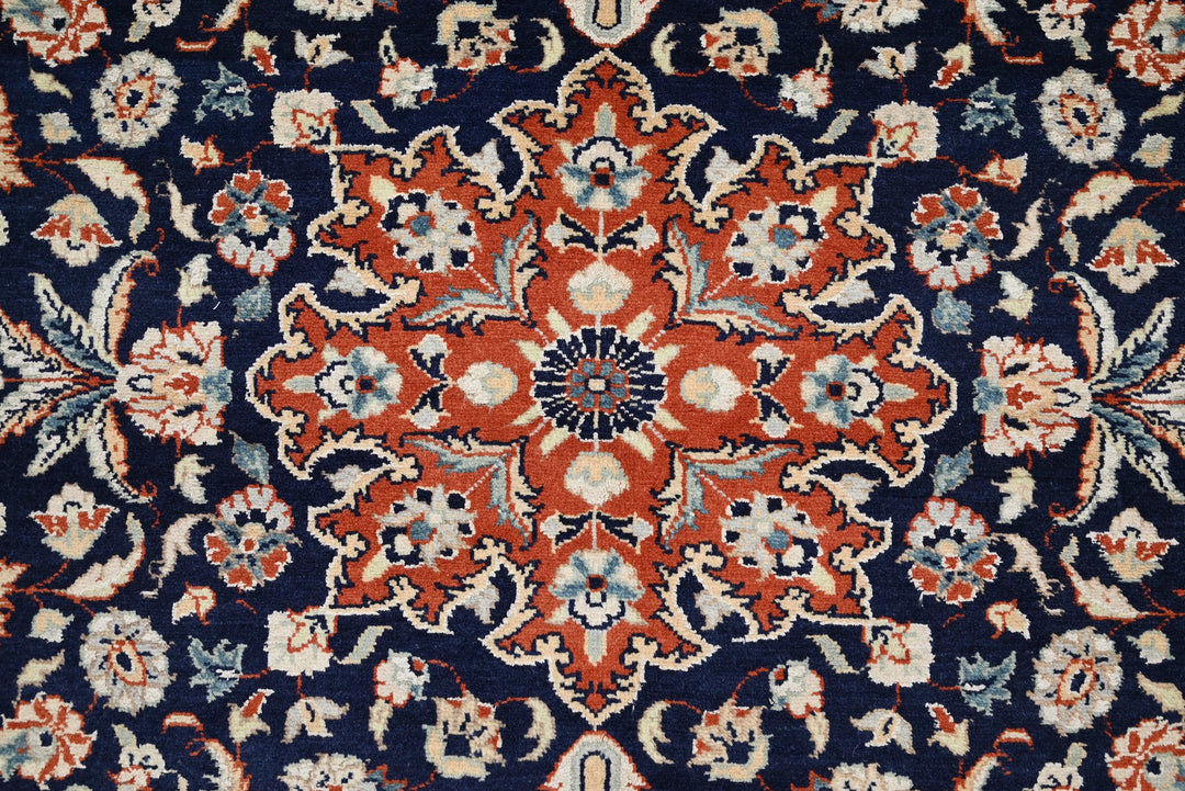 blue Medium rug 4' 6" x 7' 4"