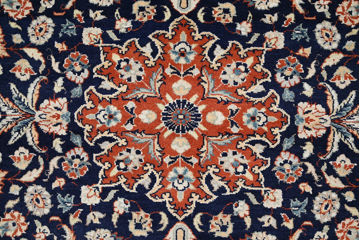 blue Medium rug 4' 6" x 7' 4"