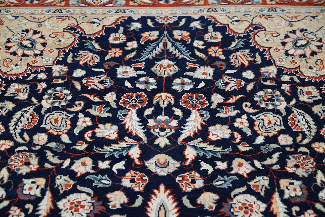 blue Medium rug 4' 6" x 7' 4"