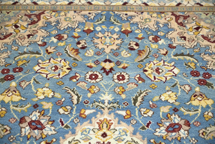 blue Accent rug 4' 0" x 6' 2"