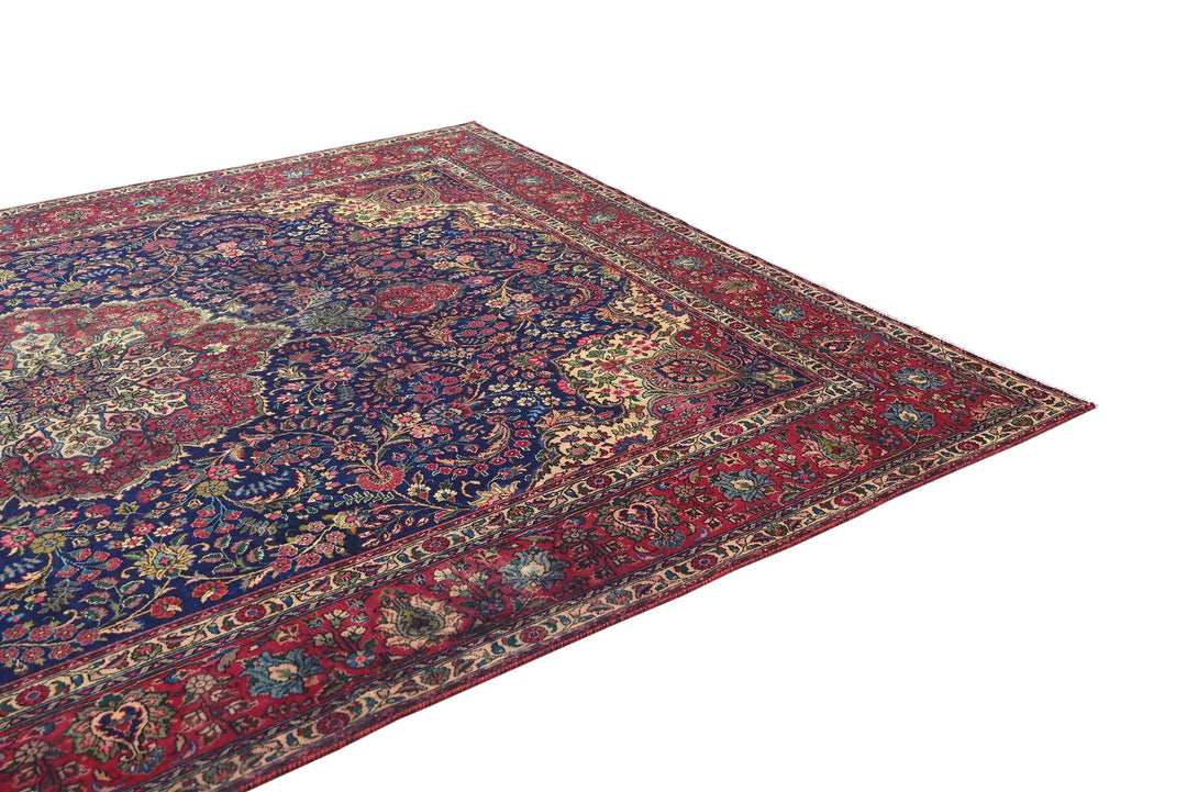 blue Oversized rug 9' 7" x 12' 8"