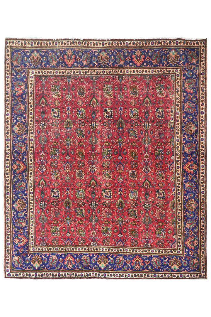 red Oversized rug 9' 9" x 11' 7"