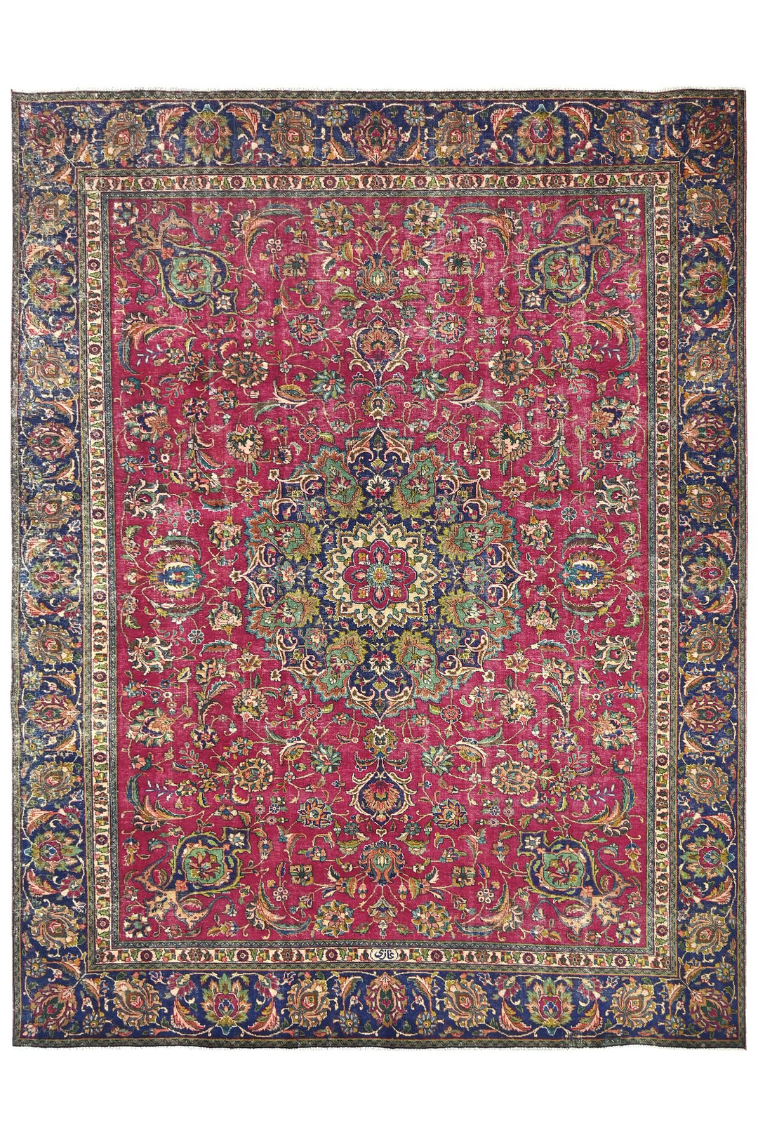 red Oversized rug 9' 2" x 12' 0"