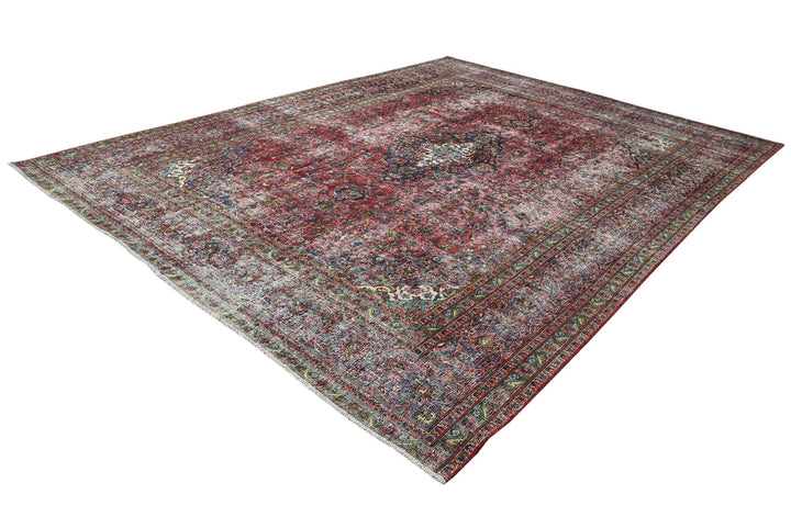 red Oversized rug 9' 6" x 12' 0"