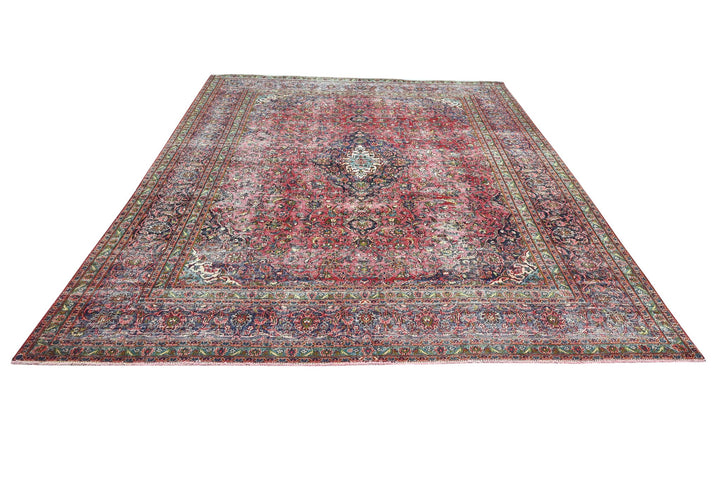 red Oversized rug 9' 6" x 12' 0"