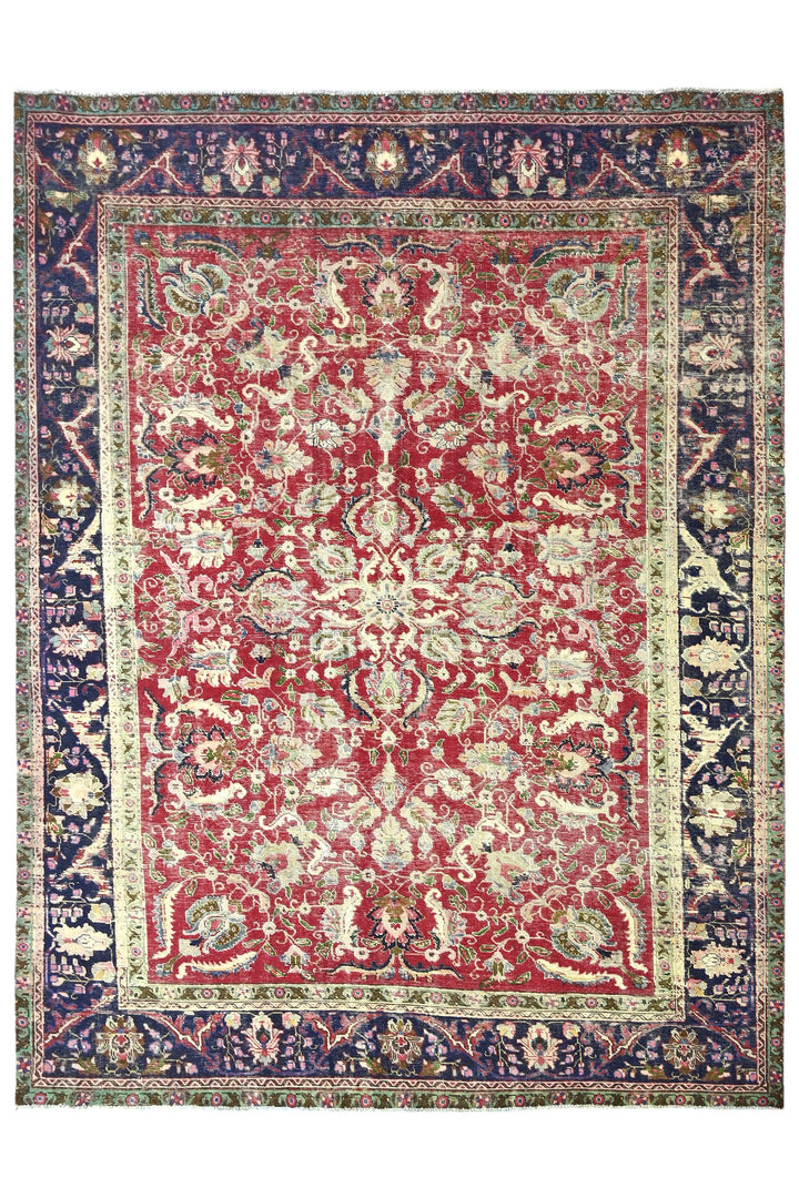 red Oversized rug 9' 4" x 12' 4"