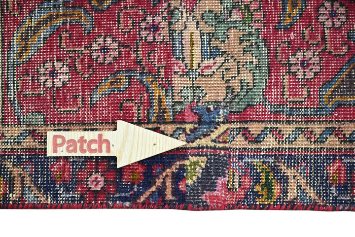 red Oversized rug 9' 7" x 12' 5"