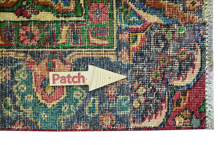 red Oversized rug 9' 0" x 11' 9"