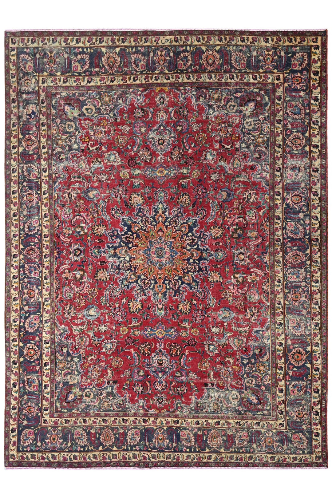 red Oversized rug 9' 8" x 13' 1"