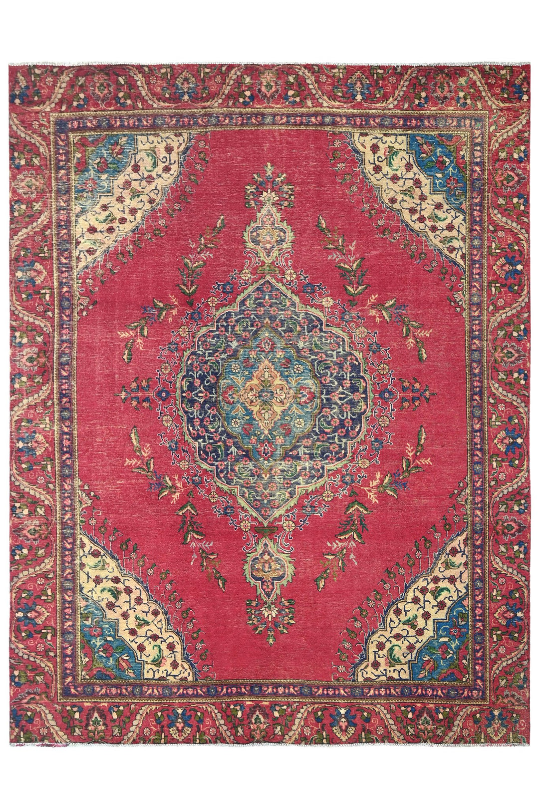 red Oversized rug 9' 0" x 11' 10"