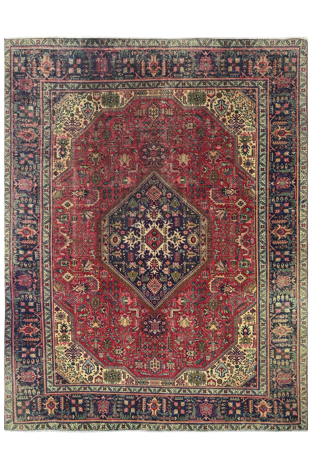 red Oversized rug 9' 5" x 12' 3"