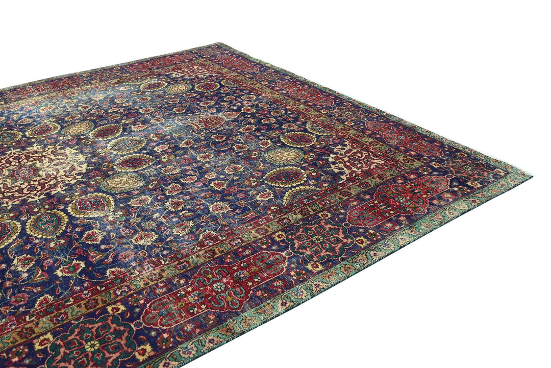 blue Oversized rug 9' 7" x 12' 5"
