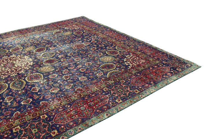 blue Oversized rug 9' 7" x 12' 5"