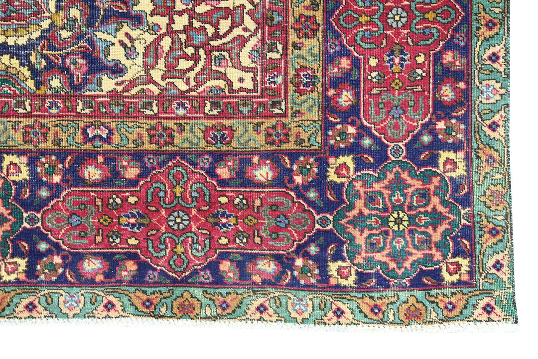 blue Oversized rug 9' 7" x 12' 5"
