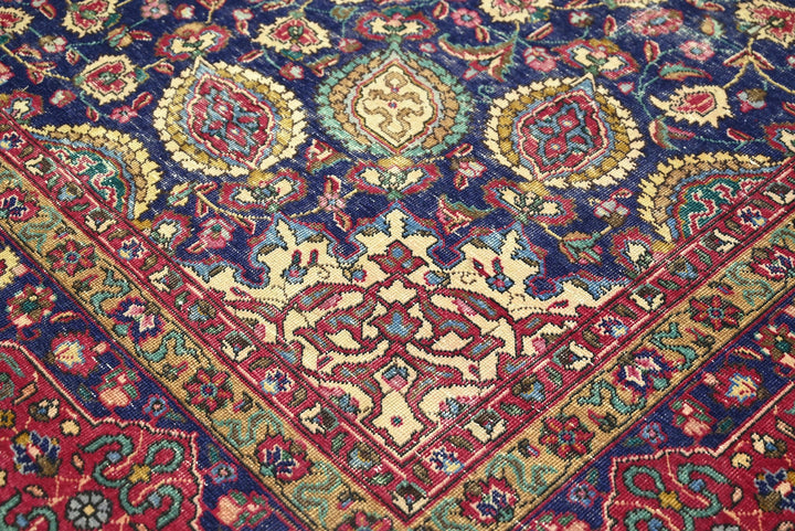 blue Oversized rug 9' 7" x 12' 5"