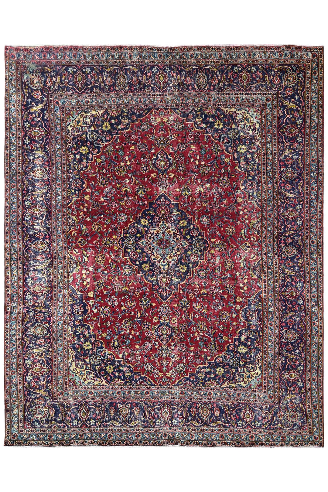 red Oversized rug 9' 9" x 12' 3"