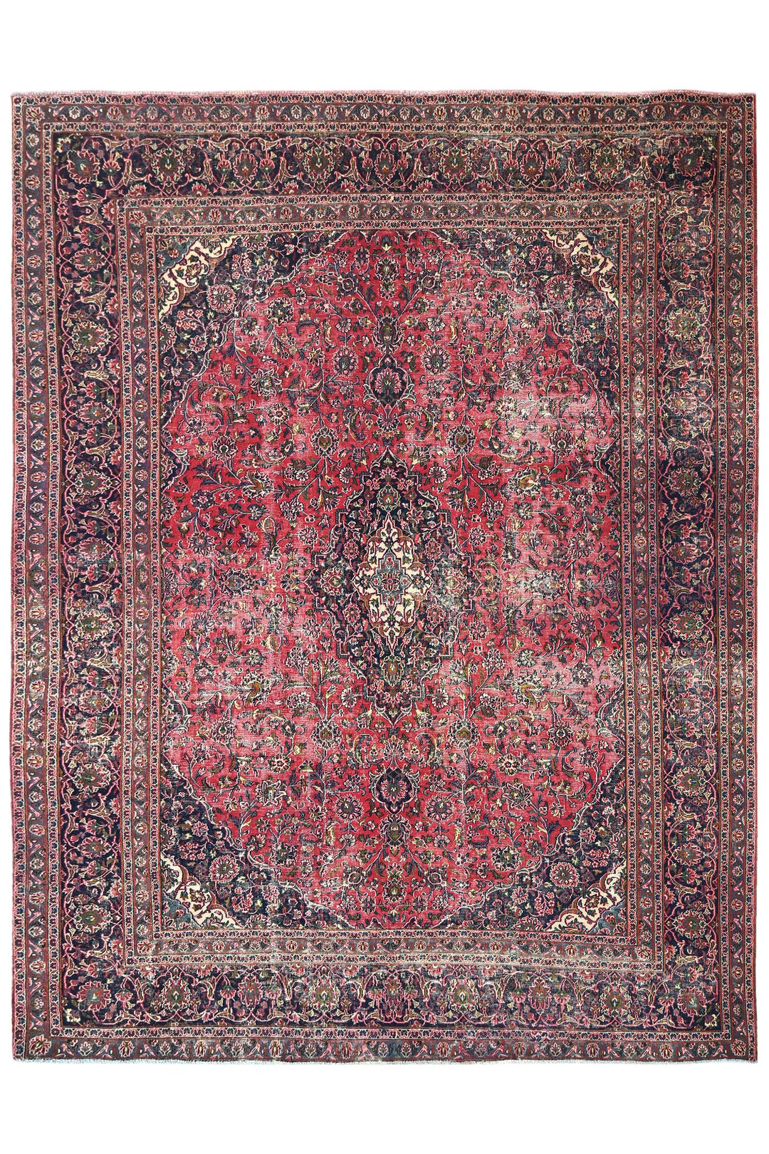 red Oversized rug 9' 8" x 12' 7"