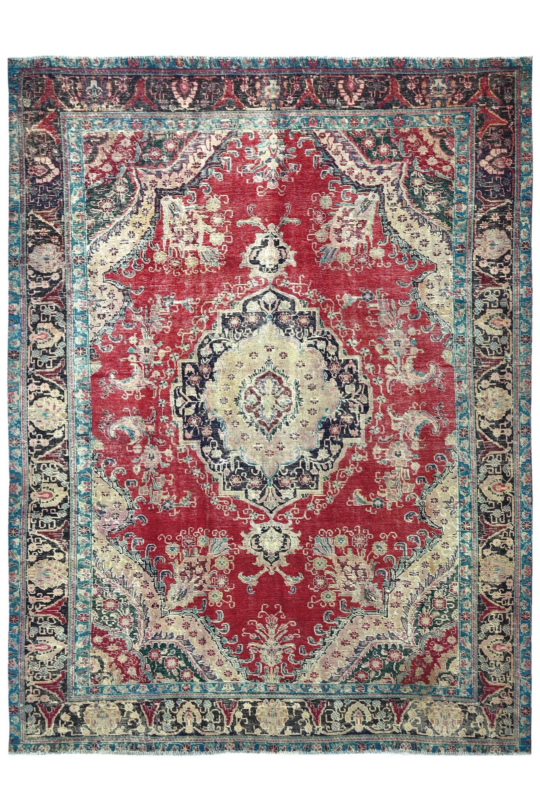 red Oversized rug 9' 4" x 12' 5"