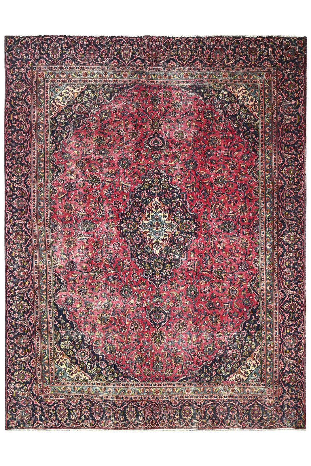 red Oversized rug 8' 6" x 11' 2"