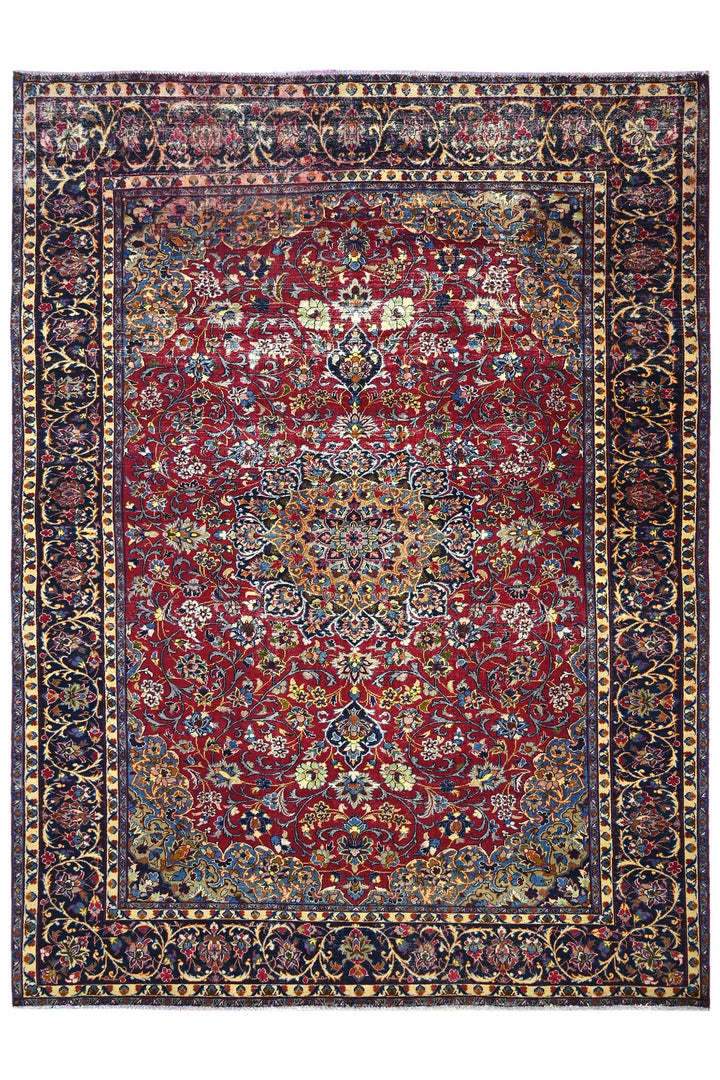 red Oversized rug 9' 3" x 12' 5"