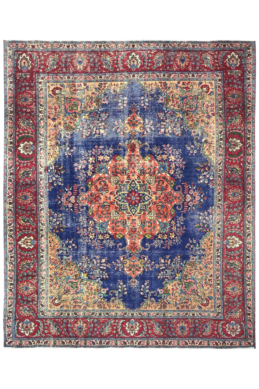 blue Oversized rug 9' 10" x 12' 0"