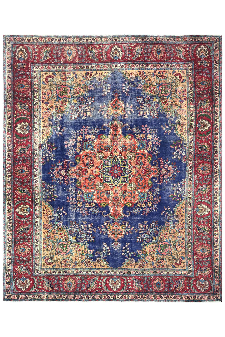blue Oversized rug 9' 10" x 12' 0"