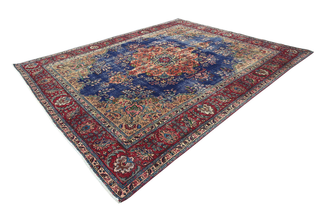 blue Oversized rug 9' 10" x 12' 0"