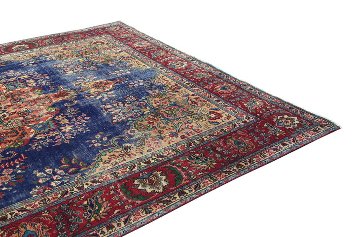 blue Oversized rug 9' 10" x 12' 0"