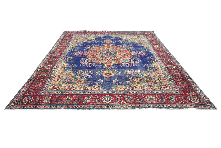 blue Oversized rug 9' 10" x 12' 0"