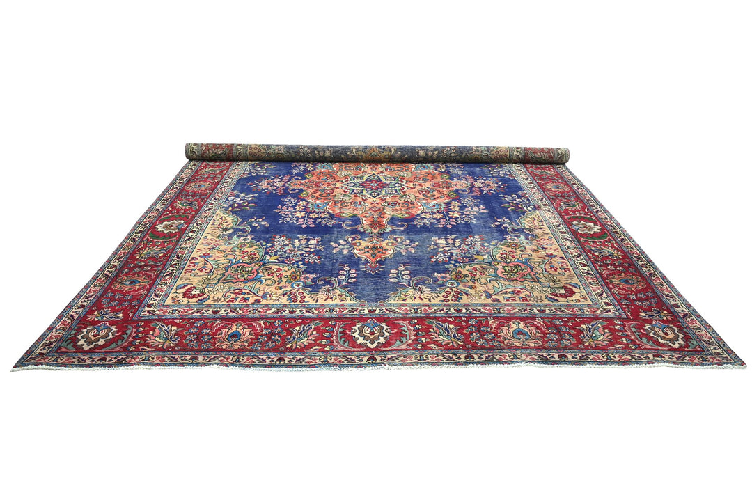 blue Oversized rug 9' 10" x 12' 0"