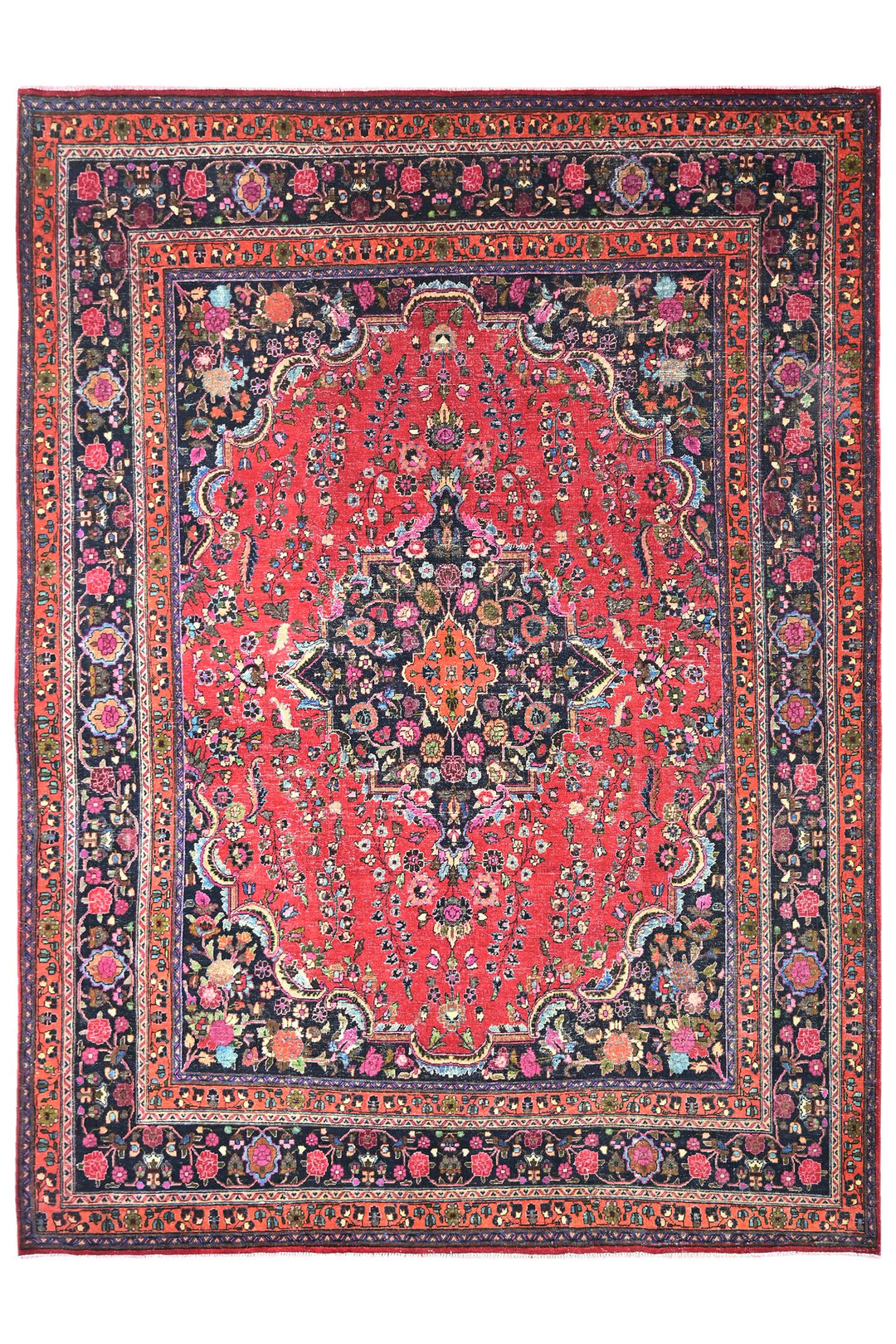 red Oversized rug 9' 10" x 13' 3"