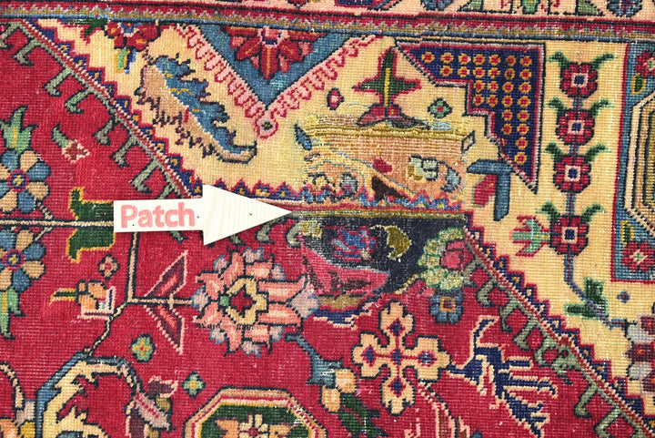 red Oversized rug 9' 8" x 12' 6"