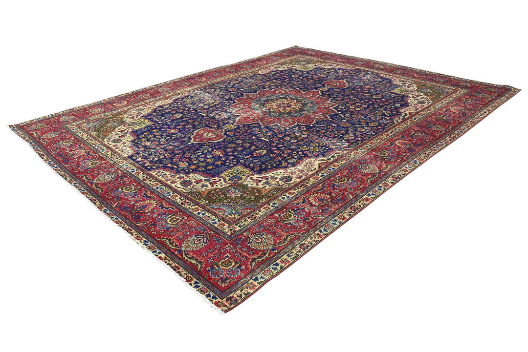blue Oversized rug 9' 6" x 12' 6"