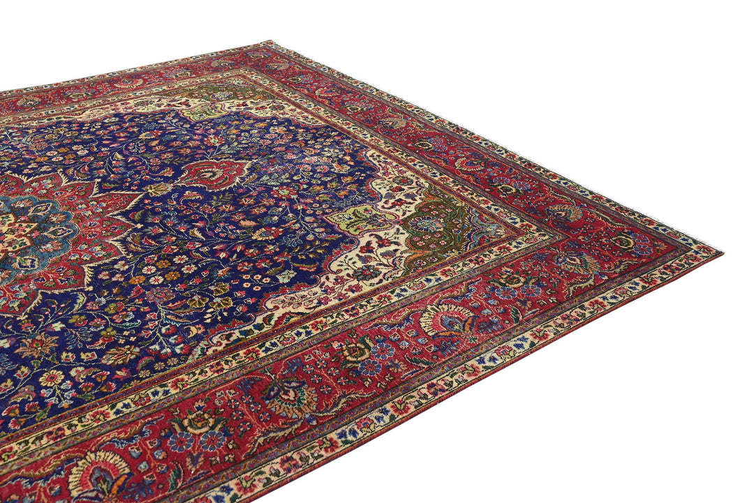 blue Oversized rug 9' 6" x 12' 6"