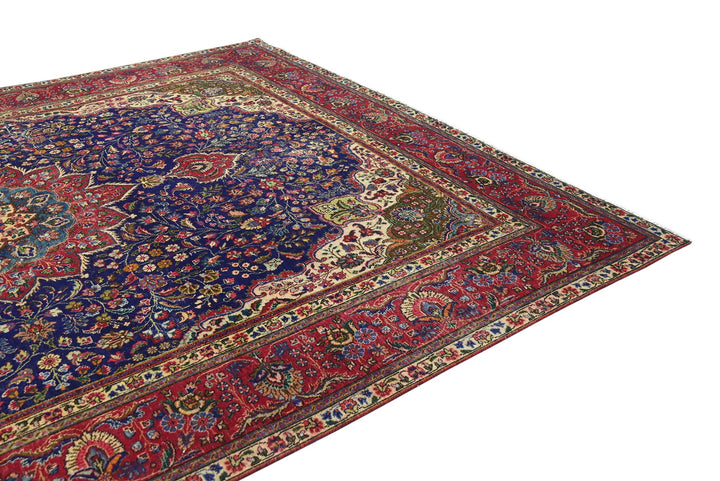 blue Oversized rug 9' 6" x 12' 6"