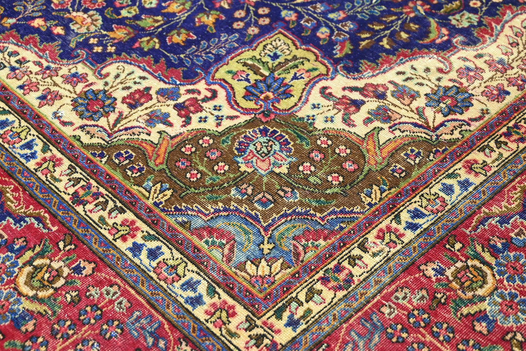 blue Oversized rug 9' 6" x 12' 6"