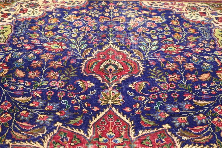 blue Oversized rug 9' 6" x 12' 6"