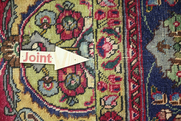 red Oversized rug 9' 11" x 12' 2"