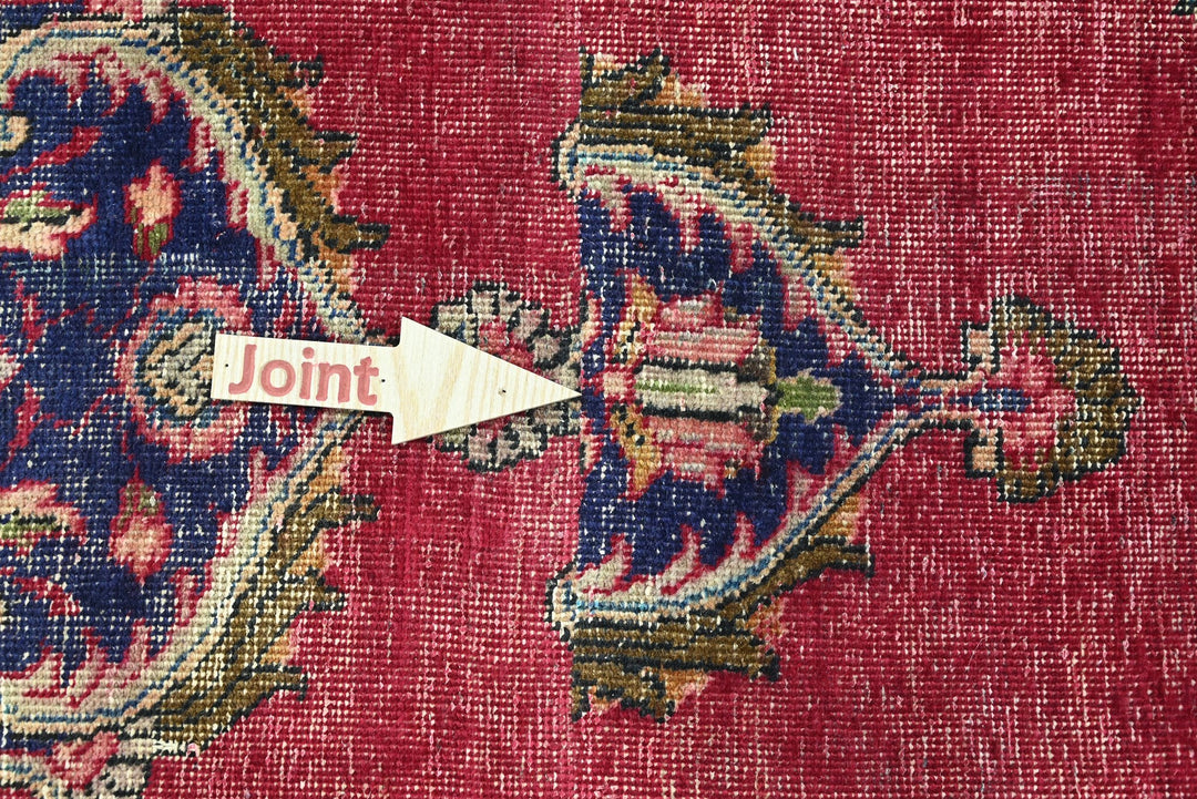 red Large rug 7' 5" x 10' 4"