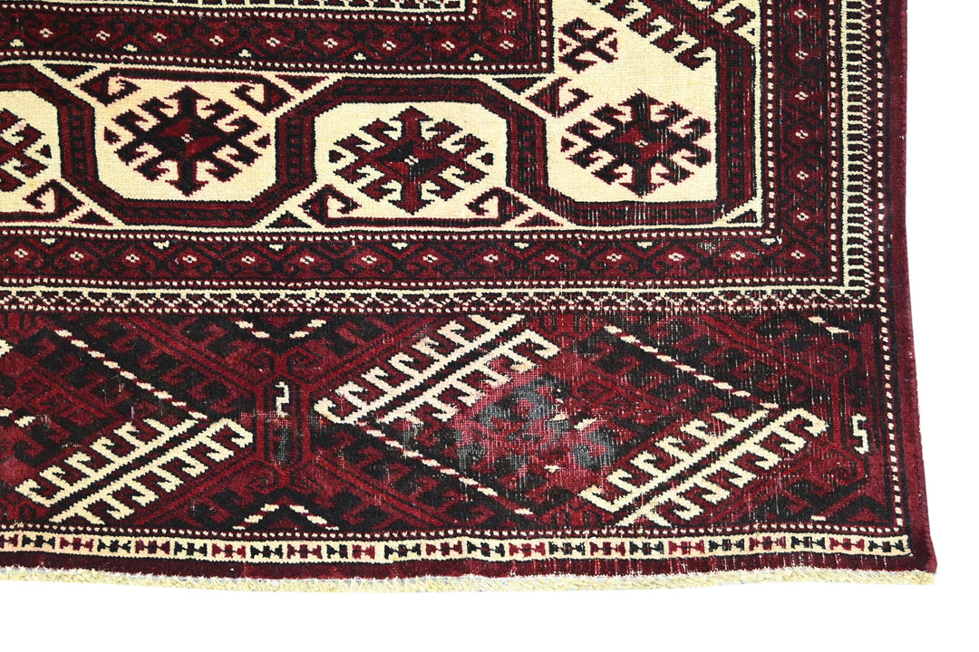 red Oversized rug 7' 1" x 12' 1"