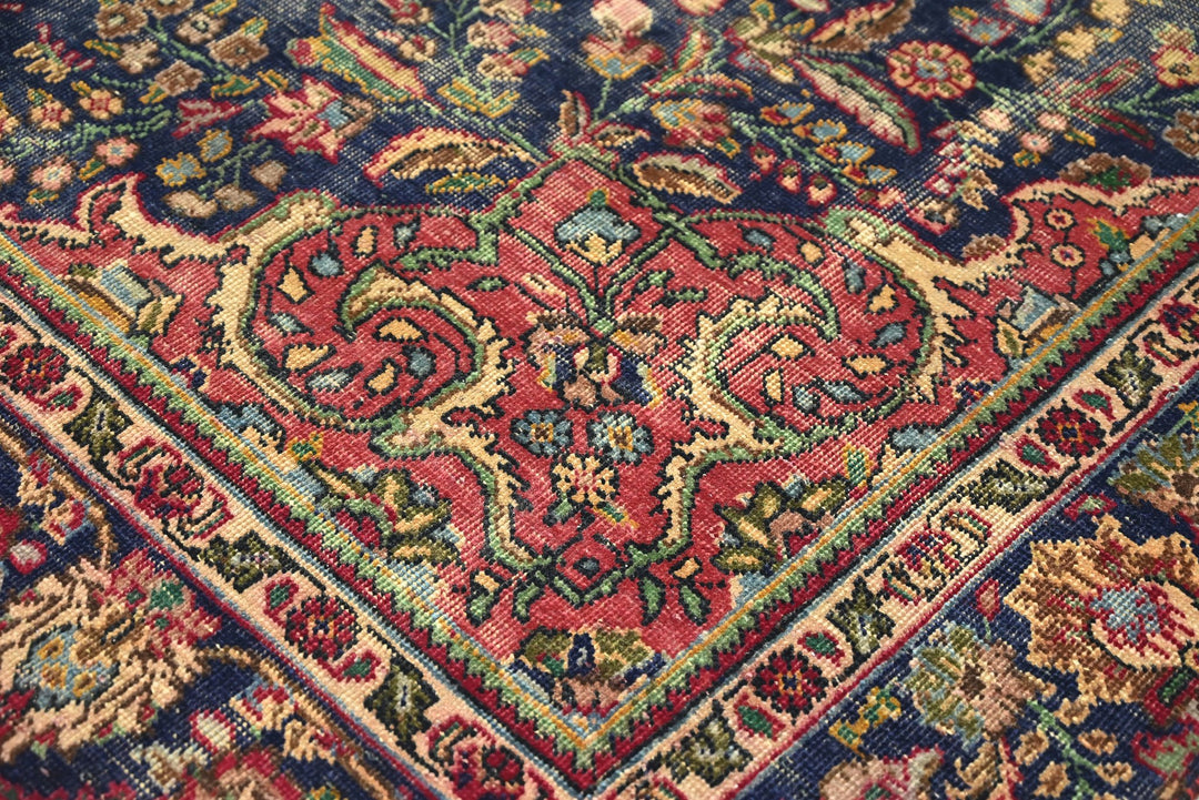 blue Medium rug 6' 2" x 8' 6"